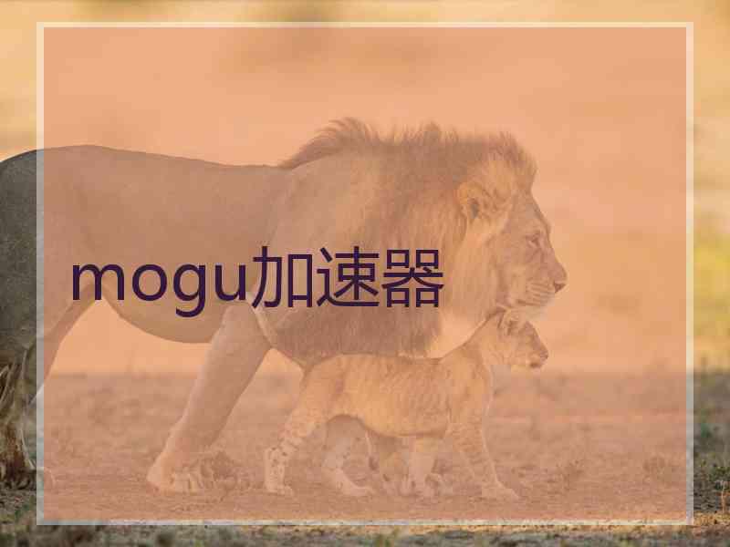 mogu加速器