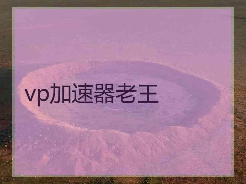 vp加速器老王