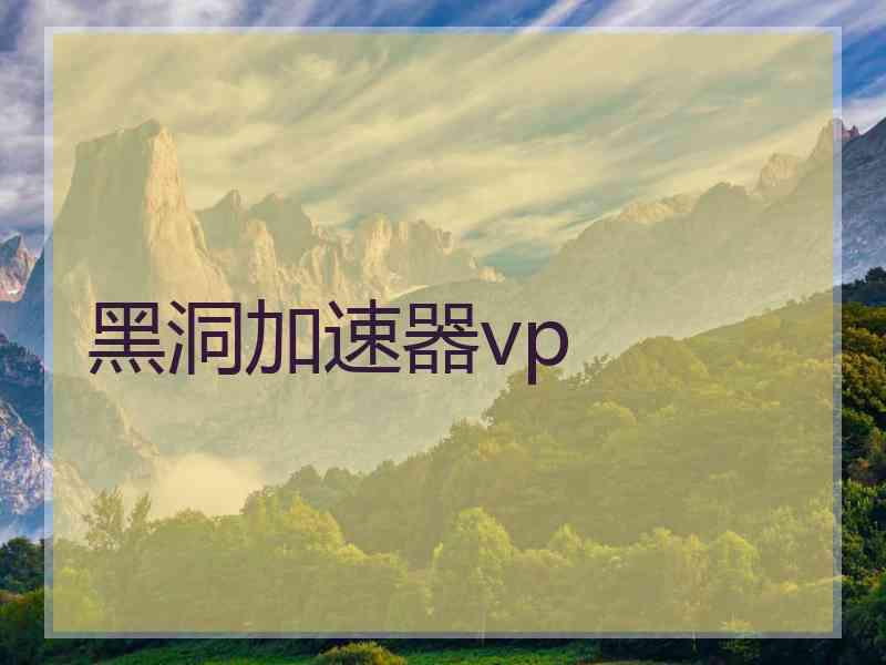 黑洞加速器vp