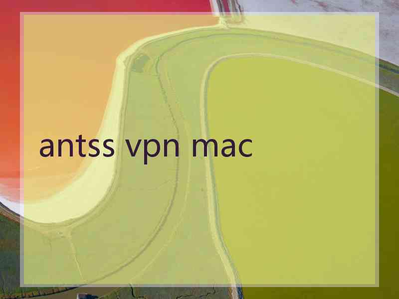 antss vpn mac