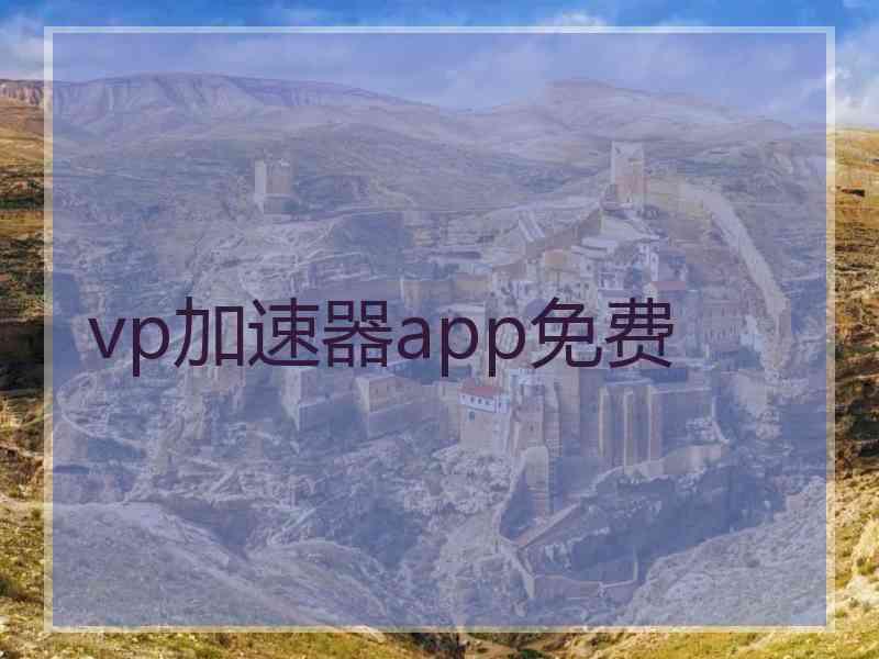 vp加速器app免费