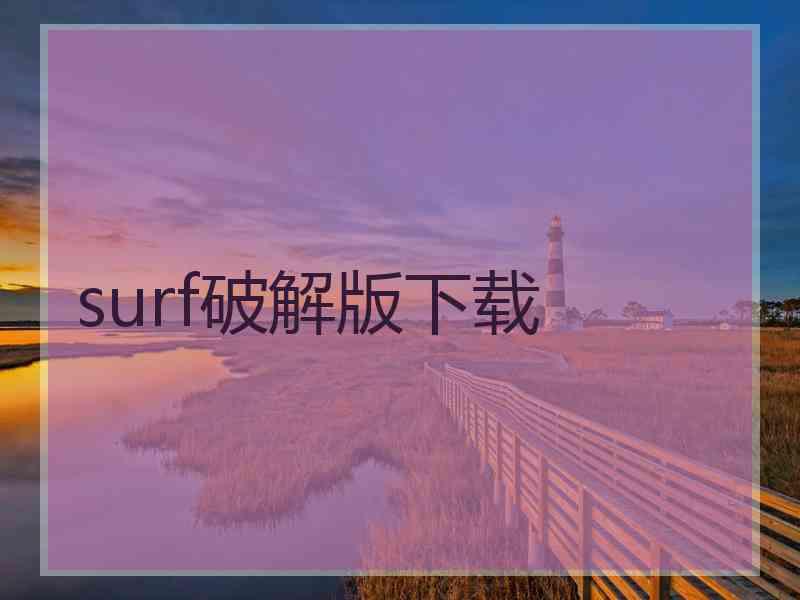 surf破解版下载