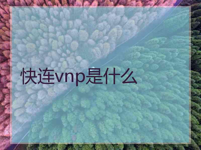 快连vnp是什么